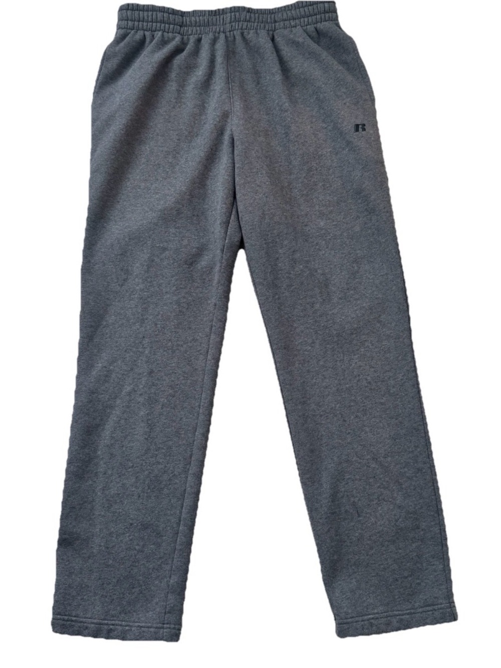 Russell Athletic Premium Fleece Sweatpants Charcoal Gray Joggers Men's M 32-34